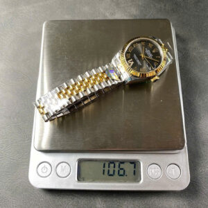 Đồng Hồ Rolex DateJust Nữ Dây Jubilee Mặt Số Xám Cọc Số La Mã Xưởng 8+ 31mm (1)