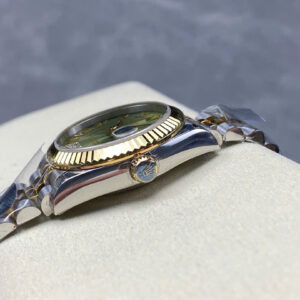 Đồng Hồ Rolex DateJust Nữ Rep 11 Mặt Xanh Lá Cọc Số La Mã Xưởng 8+ 31mm (7)