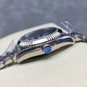 Đồng Hồ Rolex DateJust Rep 11 Mặt Số Tím Cọc Số La Mã Nhà Máy 8F 31mm (2)