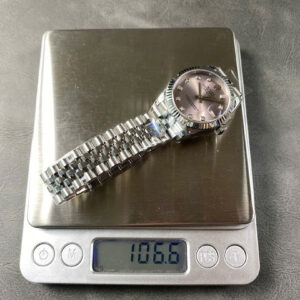 Đồng Hồ Rolex DateJust Replica Cao Cấp Máy Thuỵ Sỹ Nhà Máy 8F 31mm (7)