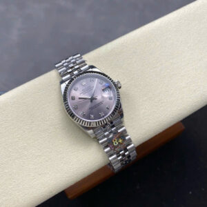 Đồng Hồ Rolex DateJust Replica Cao Cấp Máy Thuỵ Sỹ Nhà Máy 8F 31mm (7)