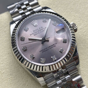 Đồng Hồ Rolex DateJust Replica Cao Cấp Máy Thuỵ Sỹ Nhà Máy 8F 31mm (7)