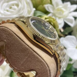 Đồng Hồ Rolex Day-Date 228238 Mặt Số Ombré Xanh Lá Bọc Vàng 18K GMF 40mm (9)