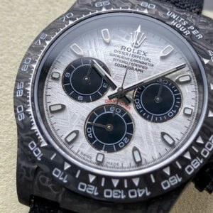 Đồng Hồ Rolex Daytona Diw Chế Tác Carbon Mặt Số Thiên Thạch 40mm (9)