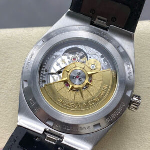 Đồng Hồ Vacheron Constantin Nam Dây Da Màu Đen Overseas 400V Đính Đá GRF 41mm (2)