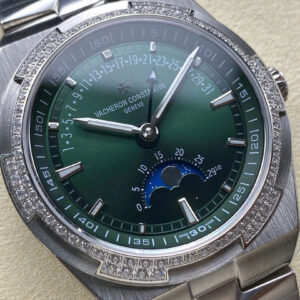 Đồng Hồ Vacheron Constantin Overseas Moonphase 4000V Dây Thép Trắng Xưởng GR 41mm (9)