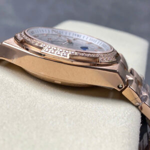 Đồng Hồ Vacheron Constantin Overseas Moonphase 4000V Mặt Trắng Dây Thép GRF 41mm (9)