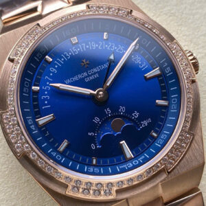 Đồng Hồ Vacheron Constantin Overseas Moonphase 4000V Mặt Xanh Blue Dây Thép GRF 41mm (9)