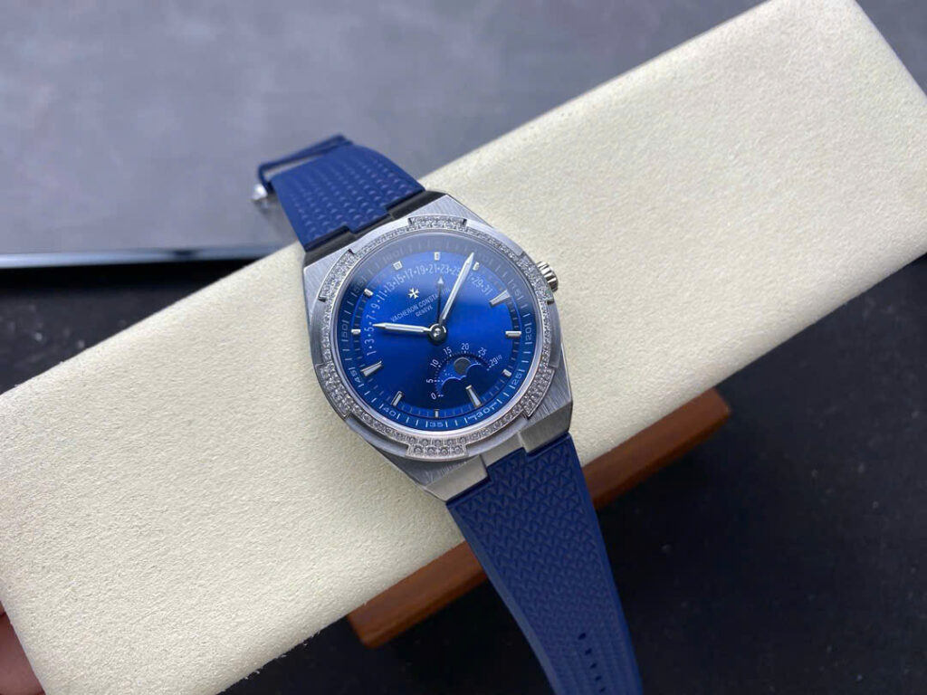 Đồng Hồ Vacheron Constantin Overseas Moonphase 4000V Mặt Xanh Blue GRF 41mm (1)