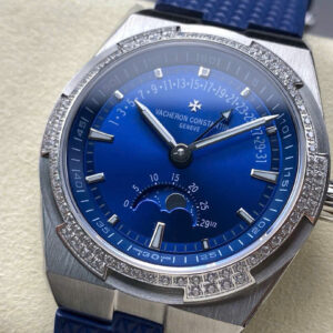Đồng Hồ Vacheron Constantin Overseas Moonphase 4000V Mặt Xanh Blue GRF 41mm (1)