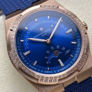 Đồng Hồ Vacheron Constantin Overseas Moonphase 4000V Viền Đính Đá GRF 41mm (9)