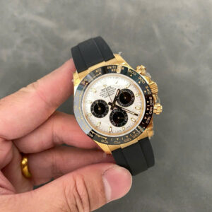 Đồng Hồ Rolex Daytona 116518LN Mặt Thiên Thạch Chế Tác Nhà Máy QF 40mm