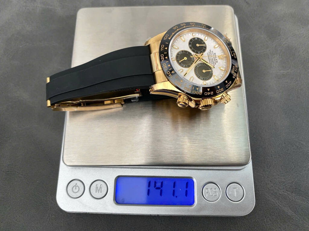 Đồng Hồ Rolex Daytona 116518LN Mặt Thiên Thạch Chế Tác Nhà Máy QF 40mm