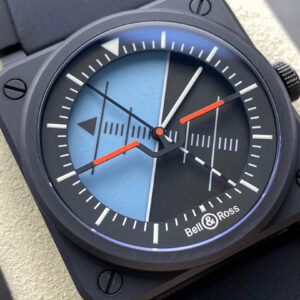 Đồng Hồ Bell & Ross BR-03 Horizon Chế Tác Vỏ Gốm Đen Dây Cao Su 41mm (6)