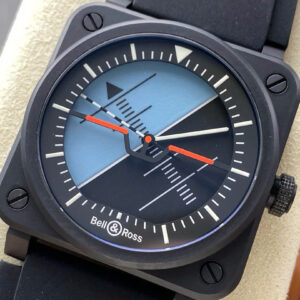 Đồng Hồ Bell & Ross BR-03 Horizon Chế Tác Vỏ Gốm Đen Dây Cao Su 41mm (6)