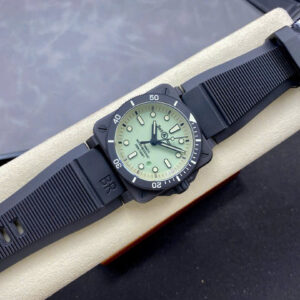 Đồng Hồ Bell & Ross Br 03-92 Diver Full Lum Replica Cao Cấp Vỏ Gốm 42mm (6)