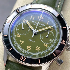 Đồng Hồ Blancpain Air Command AC02 Chronograph Màu Xanh Quân Đội 42 (1)