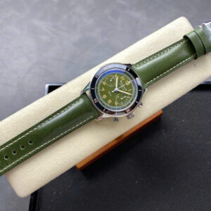 Đồng Hồ Blancpain Air Command AC02 Chronograph Màu Xanh Quân Đội 42 (1)