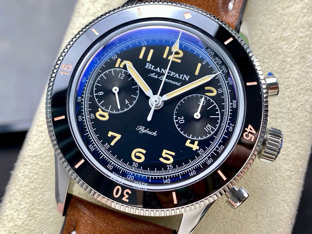 Đồng Hồ Blancpain Air Command AC02 Nam Dây Da Màu Nâu Rep 11 (5) Đồng Hồ Blancpain Air Command AC02 Nam Dây Da Màu Nâu Rep 11 (9)