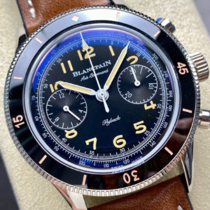 Đồng Hồ Blancpain Air Command AC02 Nam Dây Da Màu Nâu Rep 11 (9)