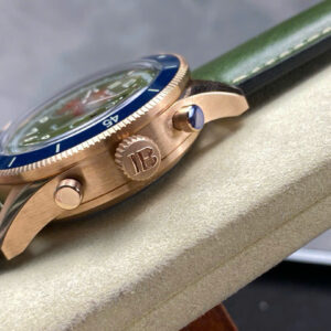 Đồng Hồ Blancpain Air Command AC02 Replica 11 Nam Dây Da Màu Xanh