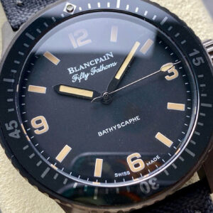 Đồng Hồ Blancpain Bathyscaphe HODINKEE 5100 1130 Vỏ Gốm Xám 38mm (9)