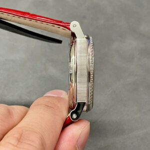 Đồng Hồ Breguet Tradition 7038BB Đính Đá Dây Da Màu Đỏ Replica ZF 37mm (3)