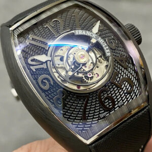 Đồng Hồ Franck Muller Grand Central Tourbillon Carbon Chế Tác 45mm (1)