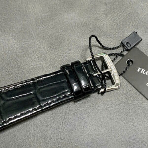 Đồng Hồ Franck Muller Master Square 6002 Đính Đá Dây Da Màu Đen 33x33mm (2)