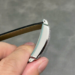 Đồng Hồ Franck Muller Master Square 6002 Đính Đá Dây Da Màu Đen 33x33mm (2)