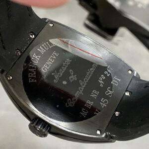 Đồng Hồ Franck Muller V45 Gốm Đen Replica Cao Cấp Nhà Máy ABF 45mm (6)