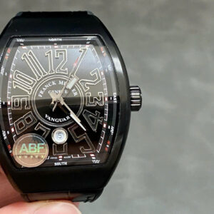 Đồng Hồ Franck Muller V45 Gốm Đen Replica Cao Cấp Nhà Máy ABF 45mm (6)