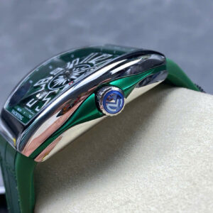 Đồng Hồ Franck Muller V45 SC DT Yachting Màu Xanh Lá Cây Nhà Máy ABF 45mm (1)