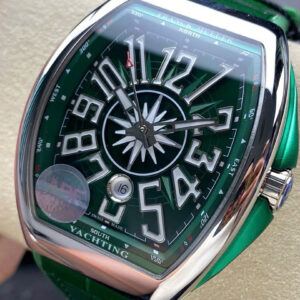 Đồng Hồ Franck Muller V45 SC DT Yachting Màu Xanh Lá Cây Nhà Máy ABF 45mm (1)