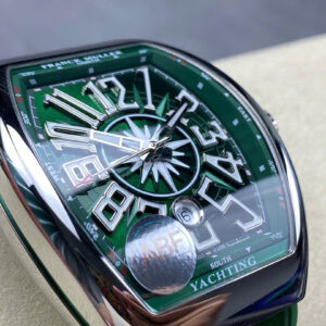 Đồng Hồ Franck Muller V45 SC DT Yachting Màu Xanh Lá Cây Nhà Máy ABF 45mm (1)