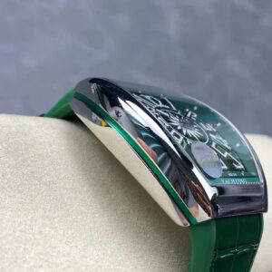 Đồng Hồ Franck Muller V45 SC DT Yachting Màu Xanh Lá Cây Nhà Máy ABF 45mm (1)