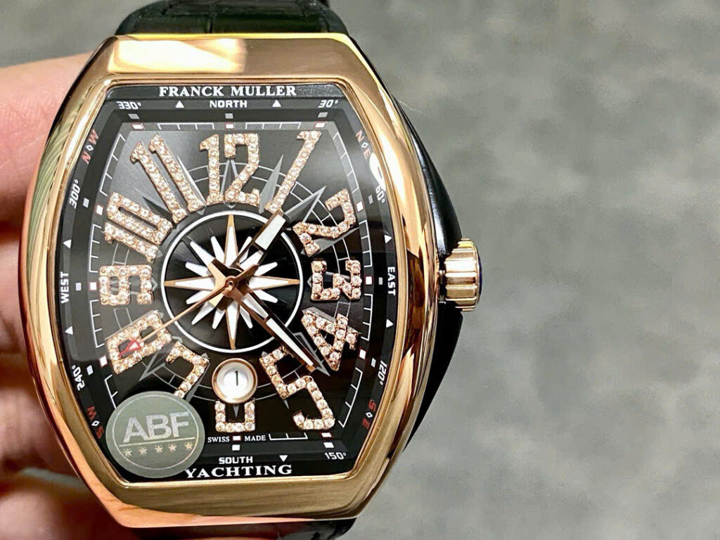 Đồng Hồ Franck Muller V45 SC DT Yachting Rep 11 Thuỵ Sỹ Nhà Máy ABF 45mm (2)