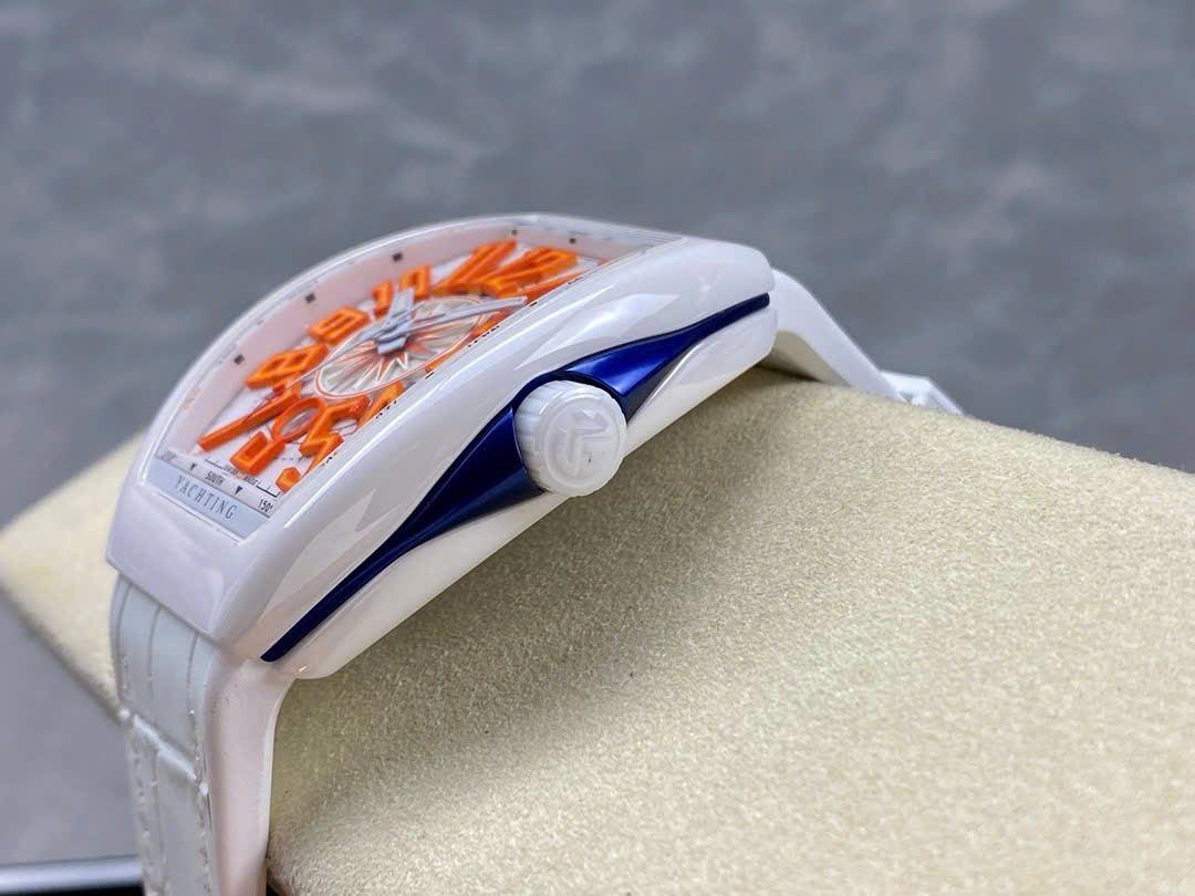 Đồng Hồ Franck Muller Vanguard V45 Gốm Trắng Chế Tác Nhà Máy ABF 45mm (1) Đồng Hồ Franck Muller Vanguard V45 Gốm Trắng Chế Tác Nhà Máy ABF 45mm (1)