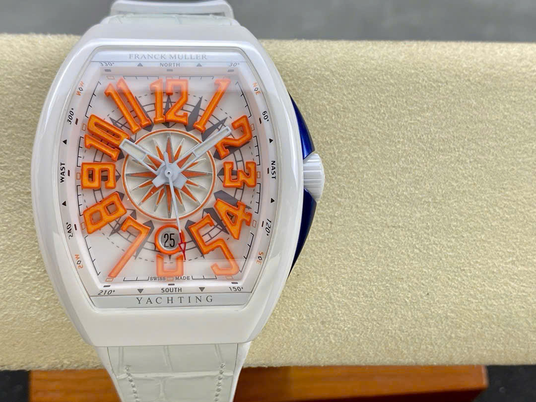 Đồng Hồ Franck Muller Vanguard V45 Gốm Trắng Chế Tác Nhà Máy ABF 45mm (3) Đồng Hồ Franck Muller Vanguard V45 Gốm Trắng Chế Tác Nhà Máy ABF 45mm (1)