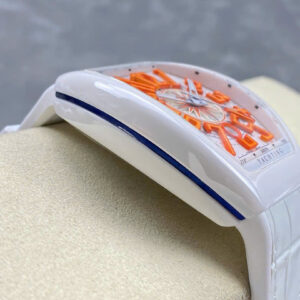 Đồng Hồ Franck Muller Vanguard V45 Gốm Trắng Chế Tác Nhà Máy ABF 45mm (1)