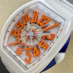 Đồng Hồ Franck Muller Vanguard V45 Gốm Trắng Chế Tác Nhà Máy ABF 45mm (1)