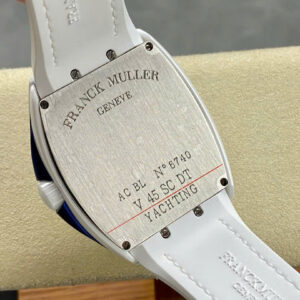 Đồng Hồ Franck Muller Vanguard V45 Gốm Trắng Mặt Số Đen Chế Tác ABF 45mm (1)