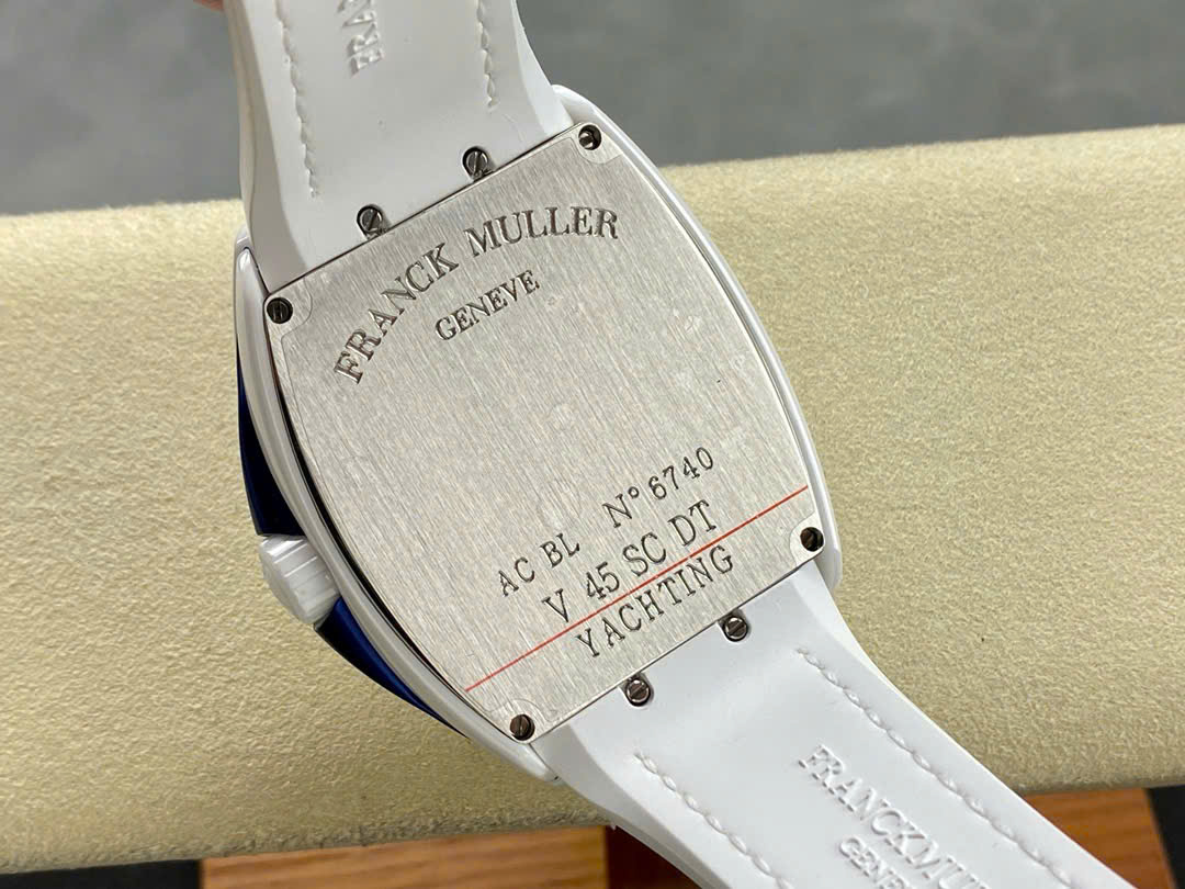 Đồng Hồ Franck Muller Vanguard V45 Gốm Trắng Mặt Số Đen Chế Tác ABF 45mm (4) Đồng Hồ Franck Muller Vanguard V45 Gốm Trắng Mặt Số Đen Chế Tác ABF 45mm (1)