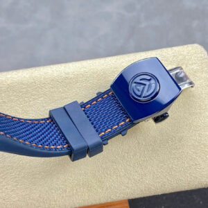 Đồng Hồ Franck Muller Vanguard V45 Gốm Xanh Dây Cao Su Nhà Máy T+ 45mm (1)