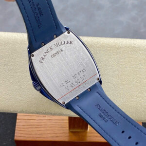 Đồng Hồ Franck Muller Vanguard V45 Gốm Xanh Dương Replica Nhà Máy T+ 45mm (1)