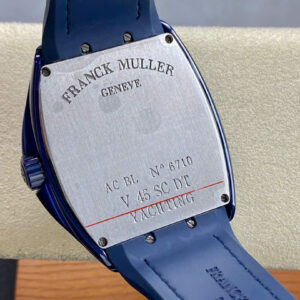 Đồng Hồ Franck Muller Vanguard V45 Gốm Xanh Rep 11 Nhà Máy T+ 45mm (9)