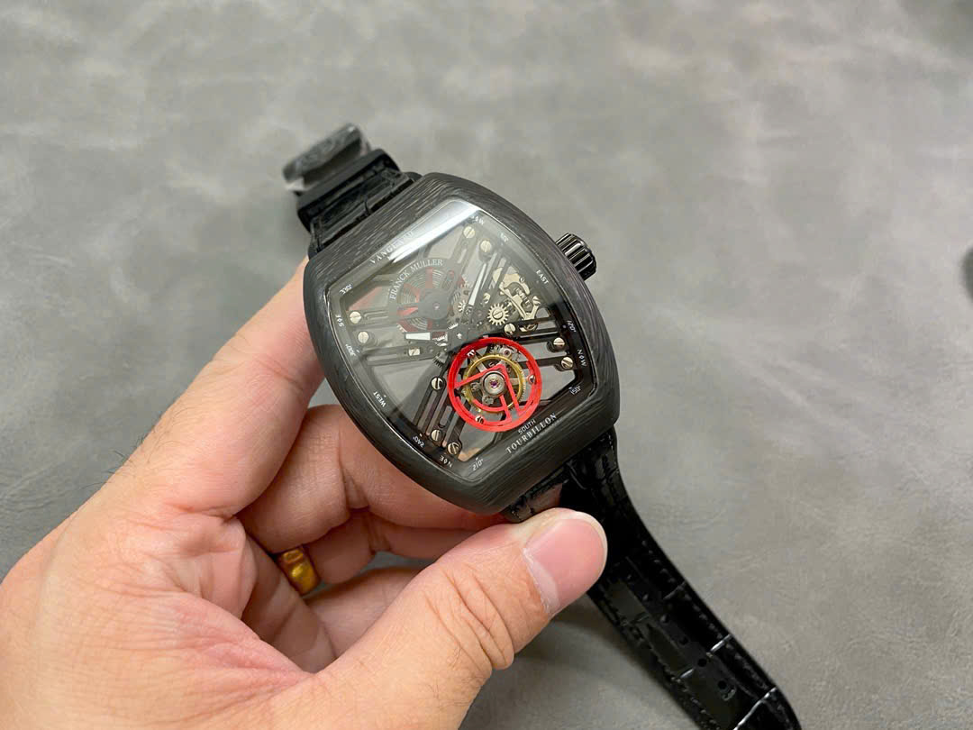 Đồng Hồ Franck Muller Vanguard V45 Tourbillon Carbon Replica Cao Cấp 45mm (8) Đồng Hồ Franck Muller Vanguard V45 Tourbillon Carbon Replica Cao Cấp 45mm (10)