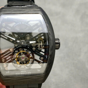 Đồng Hồ Franck Muller Vanguard V45 Tourbillon Chế Tác Carbon Nam 45mm (9)
