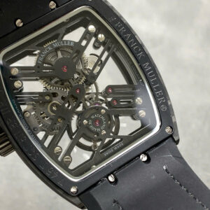 Đồng Hồ Franck Muller Vanguard V45 Tourbillon Chế Tác Carbon Nam 45mm (9)