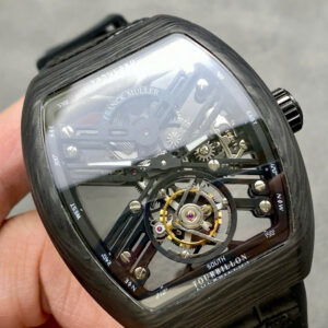 Đồng Hồ Franck Muller Vanguard V45 Tourbillon Chế Tác Carbon Nam 45mm (9)